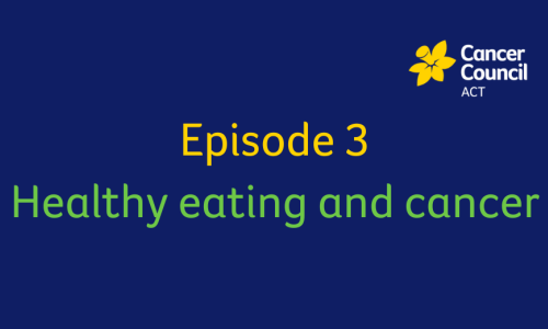 3. Healthy eating and cancer